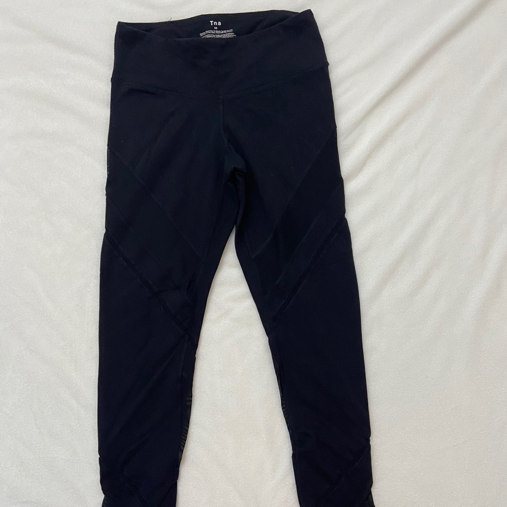TNA leggings with mesh detail